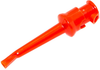 Standard Plunger Clip, 5A, Red, 10Pk; Test Probe Type Mueller Electric - 48Y8352 - Newark, An Avnet Company
