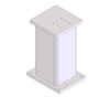 Naams Arh450 Drop Away Leaf Riser - Top Mount Machine Base Mounting | Tech Rim S -  - Tech Rim Standards, LLC