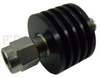 6 dB Fixed Attenuator SMA Male (Plug) to SMA Female (Jack) Up to 6 GHz Rated to 5 Watts, Heatsink Body, 1.3 VSWR - SA6S5W-06 - Fairview Microwave Inc.