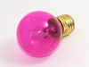 10 Watt, 130 Volt S11 Transparent Pink Sign/Indicator Bulb -- B702610 - Image
