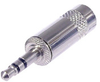 Neutrik 3.5MM TRS Plug Nickel/Silver - NEUNYS231 - HAVE, Inc.