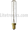 10-Watt Rough Service Incandescent T6 CAND Clear -- L-235 - Image