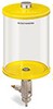 Yellow Color Key, Clear View Full Flow Manual Dispenser, 1/2 gal Pyrex Reservoir -- B5165-064PBYW