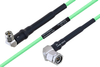 Temperature Conditioned SMA Male Right Angle to TNC Male Right Angle Low Loss Cable 100 cm Length Using PE-P160LL Coax - PE3M0200-100CM - Pasternack