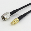 SMA Male to MCX Plug Cable RG-174 Coax in 120 Inch - FMC0207174-120 - Fairview Microwave Inc.