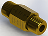 Fixed Flow Controls - Ball Type NPT Nipple -- BLF-10-0-BR - Image