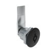 Quarter-Turn Cam Latch, 5 mm Double Bitted Recess, 22mm  Grip, Sealed, Zinc Alloy, Powder Coat, Black - E5-2-075-081 - Southco