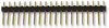 Conn, Header, 20Pos, 1Row, 2.54Mm; Connector Systems Amphenol Communications Solutions - 45AC1141 - Newark, An Avnet Company