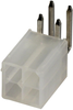 Connector, Header, 4Pos, 2Row, 4.2Mm; Connector Systems Amp - Te Connectivity - 39K1313 - Newark, An Avnet Company