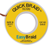 Desoldering Braid, Quick Braid, .050 X 25 Rohs Compliant Easybraid - 51AC9457 - Newark, An Avnet Company