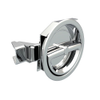 Flush Cam Latch, Medium Size, Turn Counterclockwise to Latch / Lock, Single or Three - Point Latching, Bail Handle Style, Chrome Plated, Bright - 01-23-41 - Southco