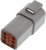Automotive Housing, Rcpt, 6Pos, 13A; Product Range Deutsch Te Connectivity - 38AH5639 - Newark, An Avnet Company