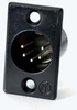 P Series 5 Pin Male XLR Solder Cup /Ag -- NEUNC5MPBAG