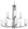 Mid. Chandeliers-Glass Up - 41357 - Light Center (The)