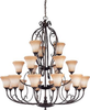 Large Chandeliers-Glass Shade - 629304 - Light Center (The)