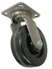 Stainless Swivel Caster - Phenolic Wheel - Model 9 - SS-9TM5x2-S - Caster City, Inc.