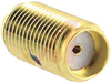 connector,rf coaxial,sma in-series adapter,straight jack to jack,gold plated - 70142721 - Allied Electronics, Inc.