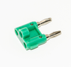 Solderless, Stackable Double Banana Plug -- BU-00247-@