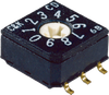 8mm DIP Coded Rotary Switches - CD Series - C&K Components