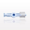 1-Way Stopcock, Female Luer Lock, Swivel Male Luer Lock -- 99733 - Image