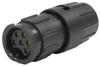 Circular Conn, Plug, 6Pos, Solder; Product Range Switchcraft/conxall - 71AJ8255 - Newark, An Avnet Company