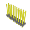 Headers, Male Pins - 612-MTSW-110-09-G-D-540-ND - DigiKey