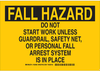 Personal Protection Sign - 128468 - Brady Corporation