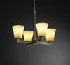 CNDL-8829-20-AMBR-ABRS Mid. Chandeliers-Glass Up - 750722 - Capital Lighting, Inc.