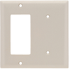 Combination Wall Plate, 1 Blank & 1 Decorator -- SP1426LA - Image