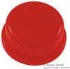 Round Cap, Red, Tactile Switch; For Use With Mec - 44AC3425 - Newark, An Avnet Company