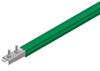 Safe-Lec 2 Conductor Bar 125A Galv Steel, Green PVC Cover. w/ Splice Joint, 4.5M -- XA-310202-J - Image