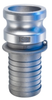 Kuriyama-Couplings Aluminum Male Adapter x Hose Shank -- 31091