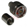 connector,rf coaxial,n str crimp plug,captive cont,for b9913,LMR400 cable,50 ohm - 70031771 - Allied Electronics, Inc.