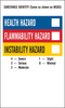 Brady B-7569 Vinyl Right-To-Know / Compliance Label - Printed Text = SUBSTANCE IDENTITY - 121164 - 754473-70671 - R. S. Hughes Company, Inc.
