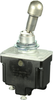 MICRO SWITCH TL Series Toggle Switch, 2 pole, 2 position, Solder terminal, Locking Lever, Military Part Number MS27738-22D -- 12TL1-2D - Image
