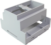 Din Rail Enclosure, Pc, Grey; Enclosure Type Camdenboss - 76R0224 - Newark, An Avnet Company