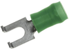 Terminal, Spade/fork, #6, Crimp, Blue; Product Range Amp Te Connectivity - 12H3578 - Newark, An Avnet Company