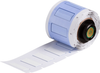 Brady Permasleeve B-342 White Polyolefin Thermal Transfer Die-Cut Thermal Transfer Printer Sleeve - 1.015 in Width - 0.439 in Height - 0.094 in Min Wire Dia to 0.215 in Max Wire Dia - Single-Side Prin - 662820-18459 - R. S. Hughes Company, Inc.