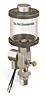 Clear View Single Feed Electro Lubricator, 5 oz Pyrex Reservoir, 3/8” Male NPT, 120V/60Hz -- B4460-005PB12063W
