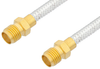 SMA Female to SMA Female Cable 60 Inch Length Using PE-SR402FL Coax, RoHS - PE33964LF-60 - Pasternack