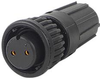 Industrial Circular, Plug, 2Pos, Cable; Product Range Switchcraft/conxall - 01C2673 - Newark, An Avnet Company