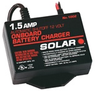 Solar 1.5amp Underhood 12V Automatic Battery Charger -- 102123 - Image
