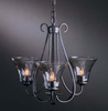 Mid. Chandeliers-Glass Up - 224688 - Light Center (The)
