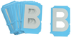 Brady Bradyglo Letter Label - Printed Msg = B - 6002-B - 754473-84040 - R. S. Hughes Company, Inc.