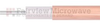 .034 Semi-Rigid Coax Cable with a Bare Copper Outer Conductor in Straight Sections -- FM-SR034CU-STR - Image