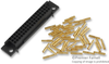 Wire-Board Connector, Female 51 Position, 2Mm; Product Range Harwin - 01J1281 - Newark, An Avnet Company