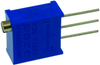 Trimmer Potentiometer 100Kohm 25Turn Pcb; Trimpot Type Bourns - 04B1634 - Newark, An Avnet Company