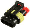 Connector Housing, Receptacle, 3 Position, 6Mm; Product Range Amp Te Connectivity - 20C2611 - Newark, An Avnet Company