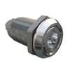 Quarter-Turn Cam Latch, 3mm Double Bit, Without Cam, Sealed, Zinc Alloy, Chrome Plated, Bright - E5-6A-062-UU1 - Southco
