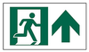 Glow-In-The Dark Safety Guidance Aluminum Sign - NYC Approved - 81908 - Brady Corporation
